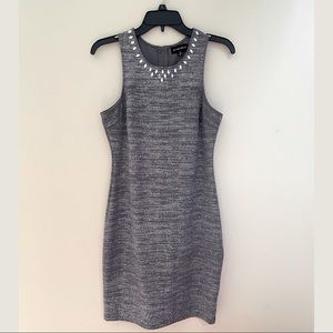My Michelle Grey Sparkling Cocktail Dress